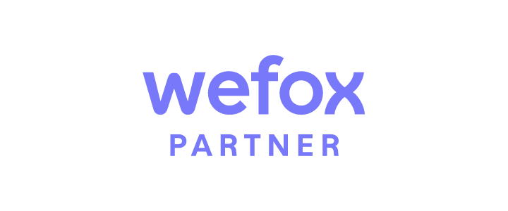 wefox Logo mit Text (wefox Partner)