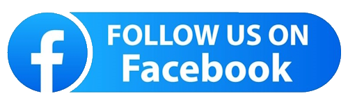 Facebook Logo Link mit Text (Follow us on Facebook)
